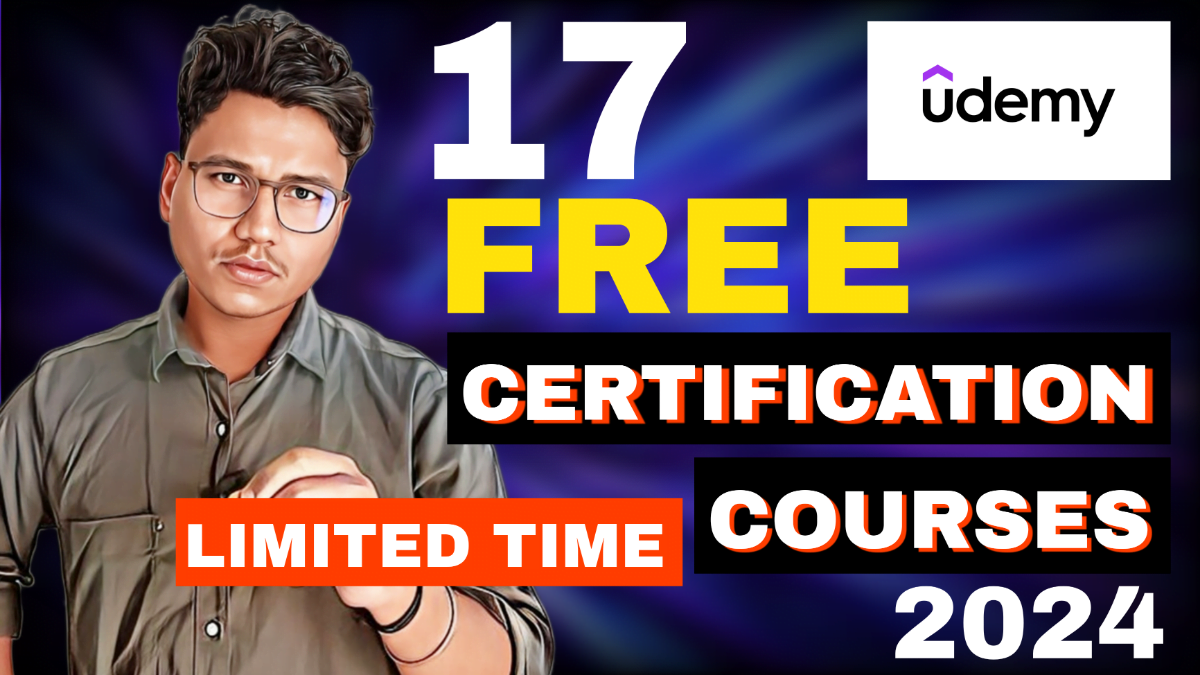 17 Udemy Free Certification Courses in 2024 Limited Time