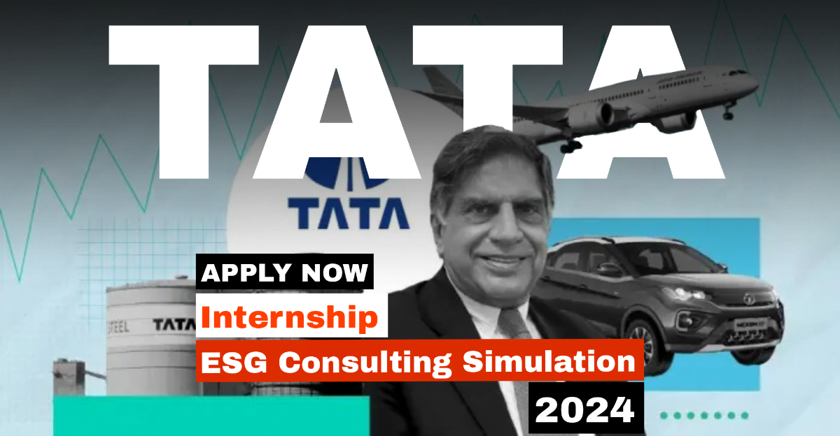Tata ESG Consulting Simulation 2024 Apply Now