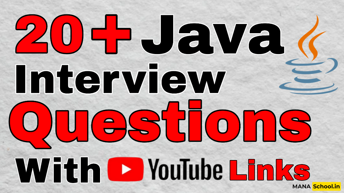 Mastering Java Top Interview Questions and Answers with Video Resources 2024