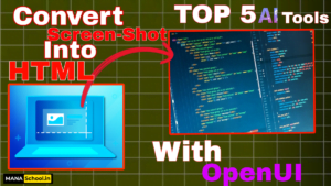Screen Shot to HTML OpenUI - Unlock Seamless AI Integration with This Top AI Tools