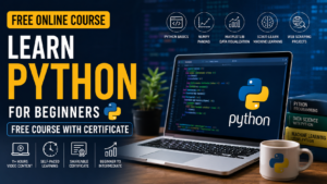 Python Free Course with Certificate 2026: Learn Python Online for Free